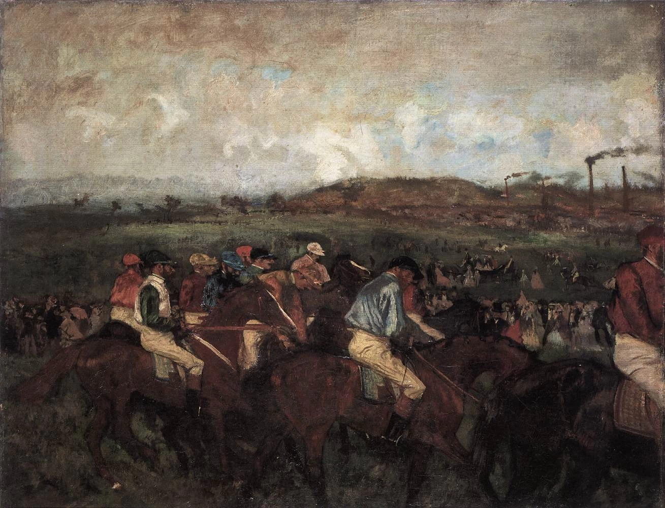 Prima della corsa - Musée d'Orsay, Paris